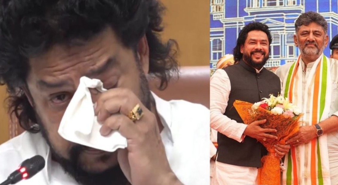 'എന്നെ ലക്ഷ്യമിടുന്നത് ദളിതനായതുകൊണ്ട്'; രാജി പ്രഖ്യാപനത്തിന് പിന്നാലെ പൊട്ടിക്കരഞ്ഞ് മന്ത്രി ബി നാഗേന്ദ്ര
