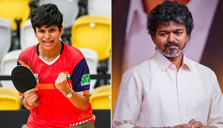 பாரா ஆசிய விளையாட்டில் வெண்கலம் வென்ற பேபி சஹானாவுக்கு முதல்வர் விஜய் வாழ்த்து
