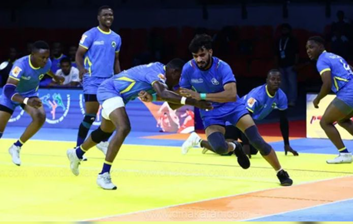 காமன்வெல்த் கபடி சாம்பியன்ஷிப்; இந்திய அணி 5வது வெற்றி