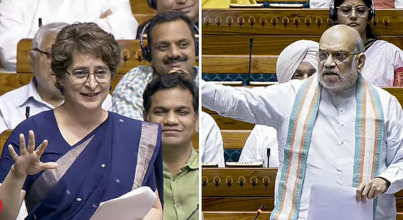 ನಿಮ್ಮ ತಂತ್ರಗಾರಿಕೆಗೆ ಚಾಣಕ್ಯನೇ ದಂಗಾಗುತ್ತಿದ್ದರು: ಶಾ ಕಾಲೆಳೆದ ಪ್ರಿಯಾಂಕಾ