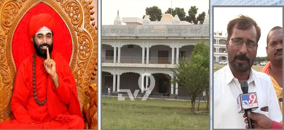 ಉಚ್ಛಾಟನೆಯಾದರೂ ಮಠದಲ್ಲೇ ಉಳಿದ ವಚನಾನಂದ ಶ್ರೀಗೆ ಭಕ್ತರೇ ಕಾವಲು: ಸಿರಿಗೆರೆ ಪರಮೇಶ್ವರ ಗೌಡ ನೇತೃತ್ವದಲ್ಲಿ ಭದ್ರತೆ