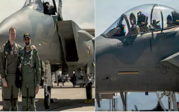 అమెరికా యుద్ధ విమానాన్ని నడిపిన ఐఏఎఫ్‌ చీఫ్‌