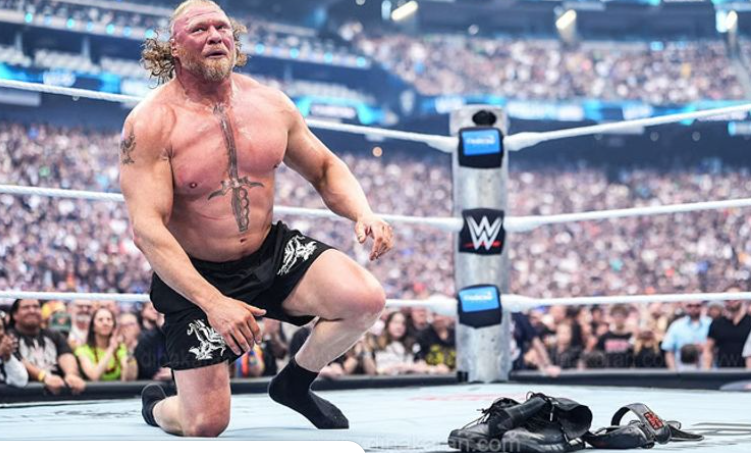 24 ஆண்டுகளாக ‘டபிள்யூடபிள்யூஇ’ வில் கலக்கிய மல்யுத்த ஜாம்பவான் பிராக் லெஸ்னர் ஓய்வு: ரசிகர்கள் சோகம்