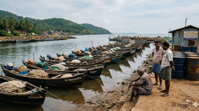 ₹64ರಿಂದ ಪೆಟ್ರೋಲ್‌ಗಿಂತ ಹೆಚ್ಚಾಗಿ ₹152ಕ್ಕೆ ತಲುಪಿದ ಸೀಮೆಎಣ್ಣೆ ಬೆಲೆ; ಸಮುದ್ರಕ್ಕಿಳಿಯದೇ ಲಂಗರು ಹಾಕಿದ ದೋಣಿಗಳು!