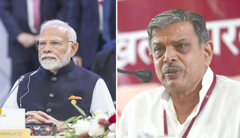 ಅವರು ಸಂಘದ ಅತ್ಯುತ್ತಮ ಪ್ರತಿನಿಧಿ.. ಪಿಎಂ ಮೋದಿಯನ್ನು ಹಾಡಿ ಹೊಗಳಿದ ಹೊಸಬಾಳೆ