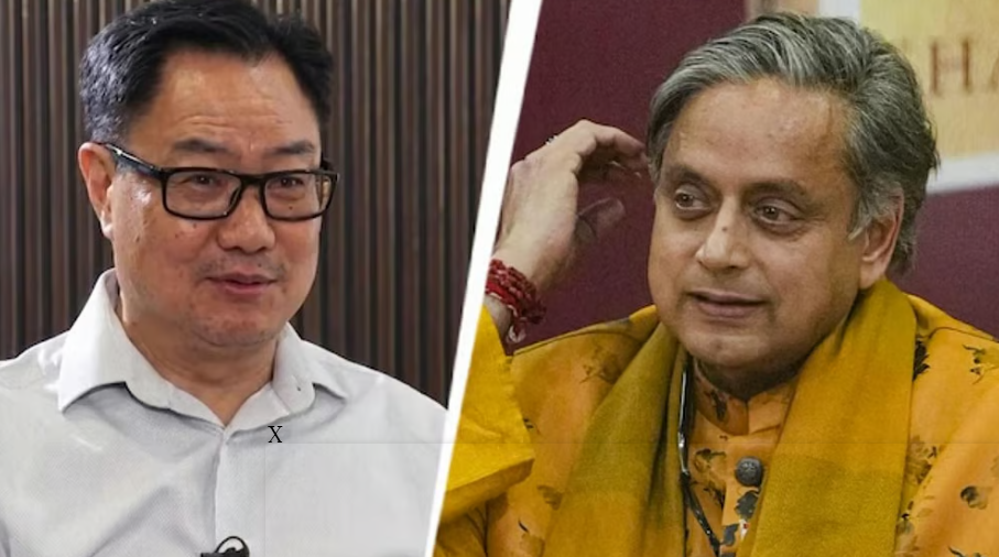 ‘காங்கிரஸ் பெண்களுக்கு எதிரானது என்பதை சசி தரூர் ஒப்புக்கொண்டார்’ - கிரண் ரிஜிஜு