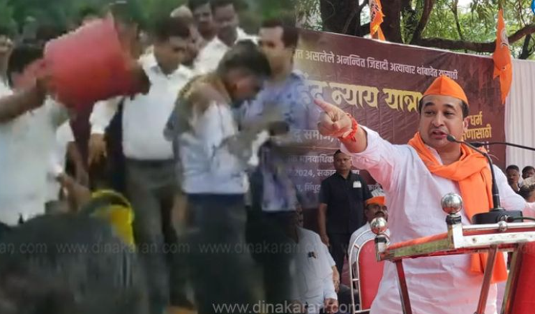 அரசு ஊழியர் மீது சேற்றை ஊற்றிய வழக்கு: பாஜக அமைச்சரருக்கு ஒரு மாத சிறை தண்டனை