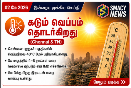கடும் வெப்பம் தொடர்கிறது !