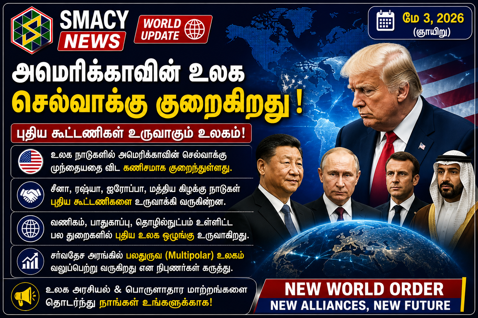 உலக அரசியல் மாற்றம்!