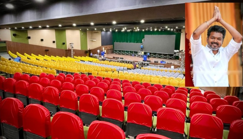 முதல்வராக விஜய் மே 7-ம் தேதி பதவியேற்பு: கலைவாணர் அரங்கில் பதவியேற்பு விழா 