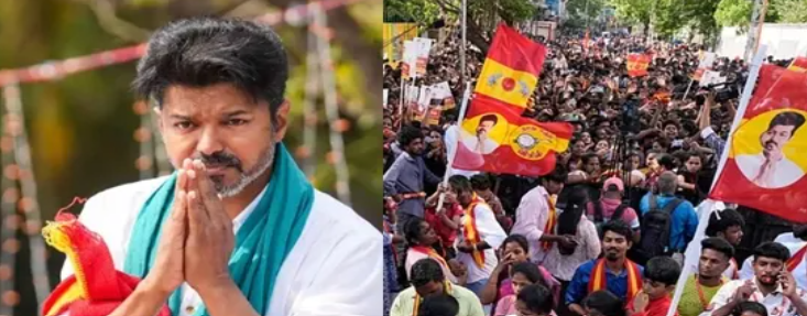 തമിഴ്നാട്ടിൽ വീണ്ടും 'ജല്ലിക്കട്ട്' മോഡൽ പ്രതിഷേധം? വിജയ് ആരാധകർ ചെന്നൈയിലേക്ക്; കനത്ത ജാഗ്രത