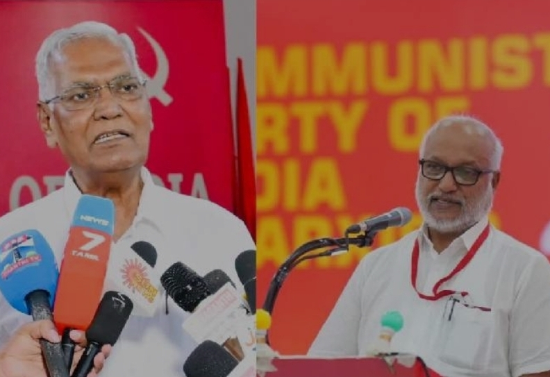 തമിഴ്നാട് സർക്കാർ രൂപീകരണം: കൂടിക്കാഴ്ച നടത്തി സിപിഐഎം, സിപിഐ ജനറൽ സെക്രട്ടറിമാർ