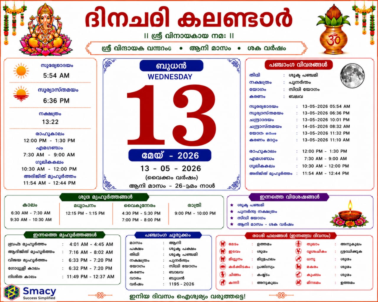 ദൈനംദിന കലണ്ടർ