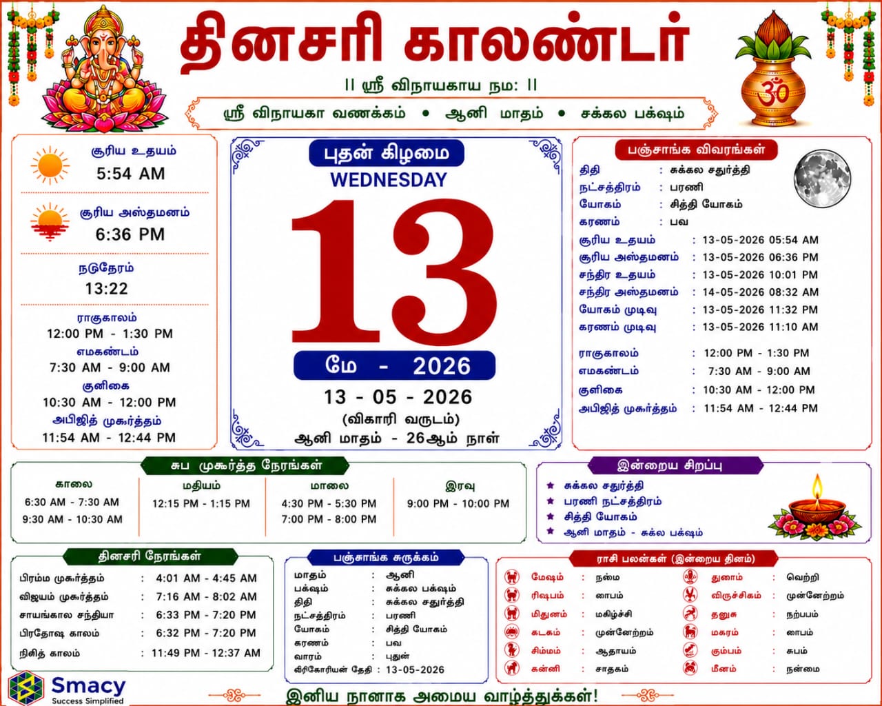 தினசரி நாட்காட்டி