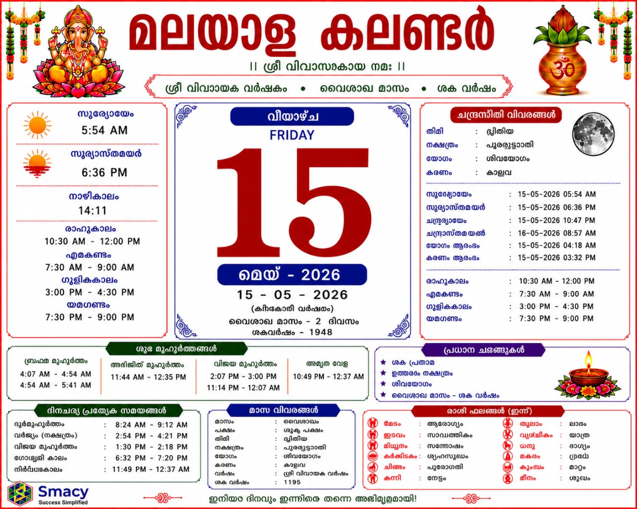 ദൈനംദിന കലണ്ടർ