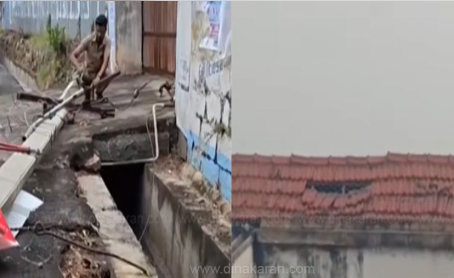 /பலத்த காற்றால் ராசிபுரம் மற்றும் பெரம்பலூரில் மின்கம்பங்கள் சேதம் - மக்கள் அவதி