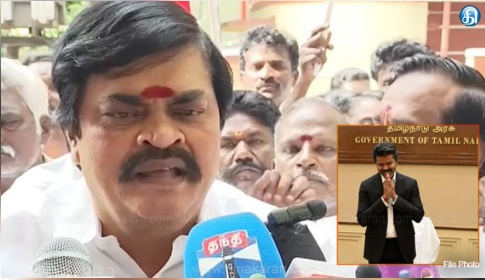 /இவ்வளவு வெளிப்படையாக "யானை பேரத்தில்" ஈடுபடும் ஒரு அரசை, சுதந்திர இந்தியா பார்த்ததில்லை.!! ராஜேந்திர பாலாஜி
