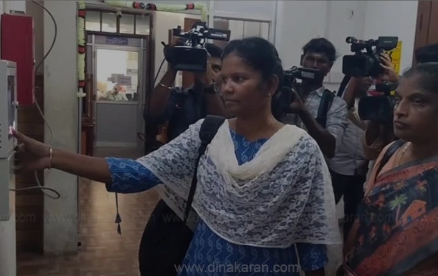 தலைமை செயலக ஊழியர்களுக்கு பயோமெட்ரிக் நடைமுறை இன்று அமலுக்கு வந்தது 