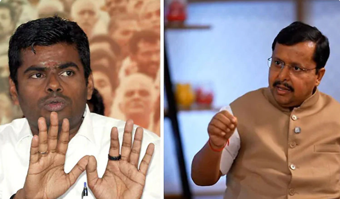 ಬಿಜೆಪಿಗೆ ಅಣ್ಣಾಮಲೈ ಗುಡ್‌ಬೈ?: ಗೌರವಯುತ ವಿದಾಯ ಬೇಕು ಎಂದು ನಿತಿನ್ ನಬಿನ್ ಜೊತೆ ಮಾತುಕತೆ!