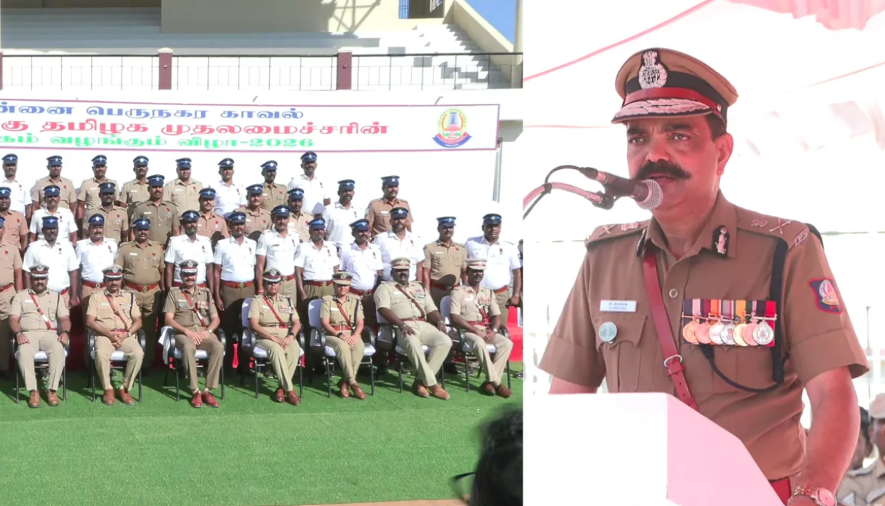 காவல் துறையில் 10 ஆண்டுகள் சிறப்பாக பணியாற்றிய 300 பேருக்கு முதலமைச்சர் காவல் பதக்கங்கள்