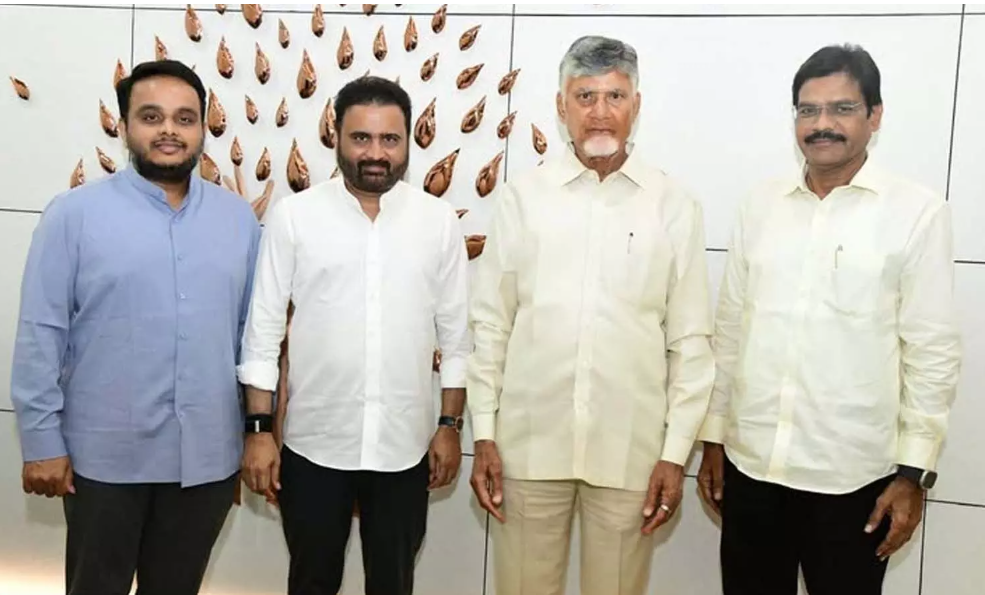 నామినేషన్‌ దాఖలు చేసిన టీడీపీ రాజ్యసభ అభ్యర్థులు