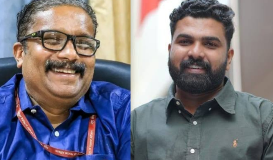 ‘ഭരണരംഗത്ത് ഡെഡ്ലി സംഘ് കോമ്പോയുമായി വി ഡി മേനോൻ സതീശൻ’; ബി അശോകിനെ ഉന്നത വിദ്യാഭ്യാസ സെക്രട്ടറിയാക്കിയതിൽ രൂക്ഷ വിമർശനവുമായി എസ്എഫ്ഐ