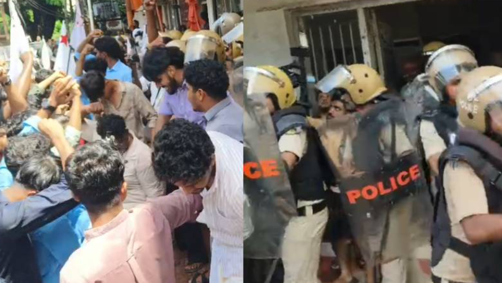 നീറ്റ് പരീക്ഷാക്രമക്കേട്: കാസർഗോഡ് വിദ്യാർഥിനിയുടെ ആത്മഹത്യയിൽ പ്രതിഷേധം ശക്തമാക്കി എസ്എഫ്ഐ