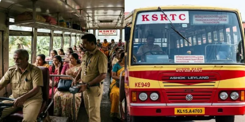 കെഎസ്ആർടിസിയിലെ സ്ത്രീകളുടെ സൗജന്യയാത്ര; സർക്കുലർ പുറത്ത്, ഇന്ദിരാഗാന്ധിയുടെ നിഴൽ ലോഗോയിൽ