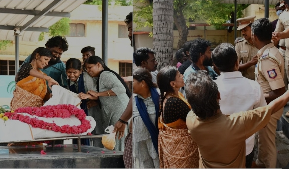 போலீஸ் விசாரணையில் உயிரிழந்த ஆகாஷ் உடல் 100 நாட்களுக்கு பின்னர் அரசு சார்பில் தகனம்