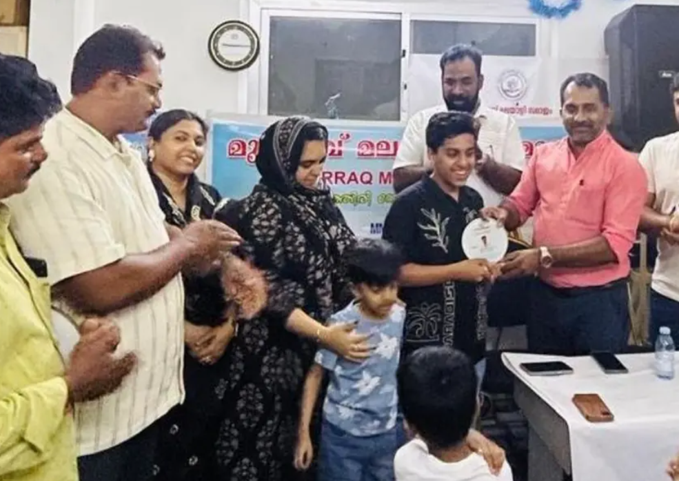 ഗണിതവേഗത്തിൽ ലോകറെക്കോർഡ് നേടിയ മെഹ്ഫിൽ സുൽത്താനെ ആദരിച്ചു
