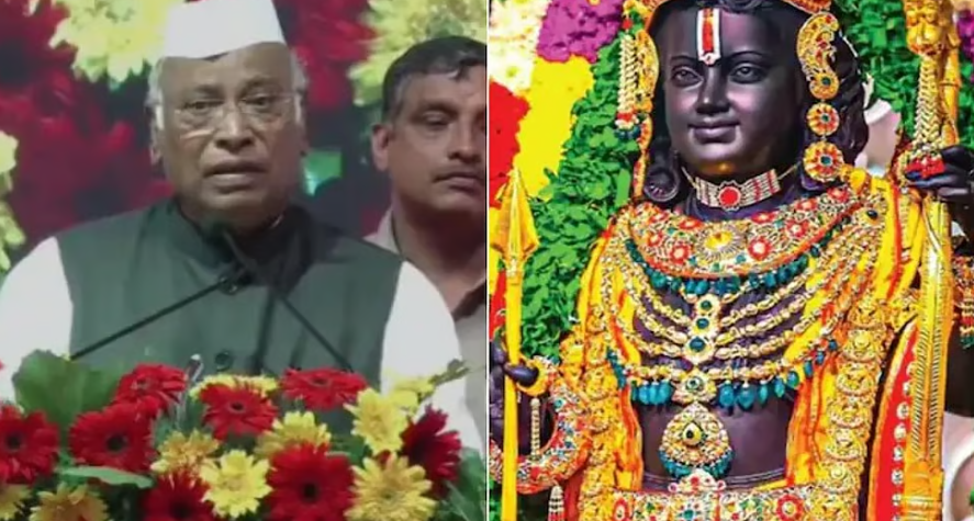 “அயோத்தி ராமர் கோயில் காணிக்கையில் ரூ.5,000 கோடி கொள்ளை!” - அர்ச்சகர் மீது கார்கே குற்றச்சாட்டு