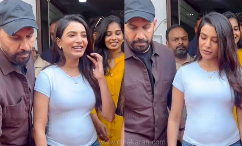 நான் இப்போது மகப்பேறு விடுப்பு எடுக்க வேண்டும்: கர்ப்பமாக இருப்பதை அறிவித்த சமந்தா