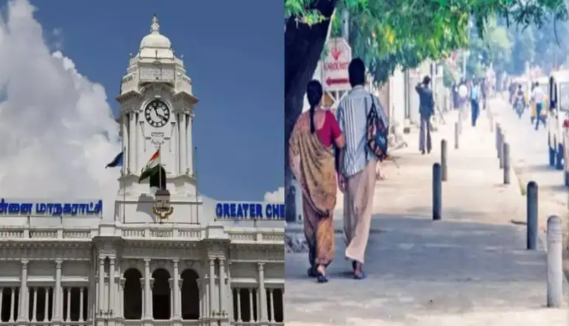  சென்னை நடைபாதை திட்ட பணிக்கான டெண்டர் ரத்து