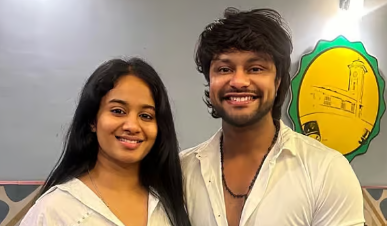 காதலரை அறிமுகப்படுத்திய நடிகை பிரிகிடா!
