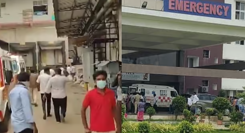 அமோனியா கசிந்த ஆலை: 300 மீ. சுற்றளவில் வசிப்போர் வெளியேற உத்தரவு!