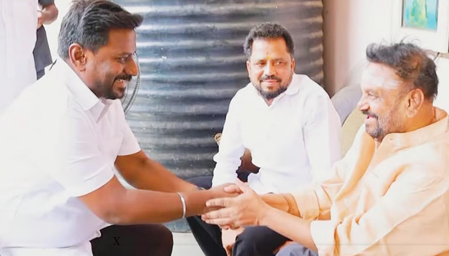 திண்ணையில் படுத்திருந்த நடிகர் பாவா லட்சுமணன் ஓடி வந்து உதவி செய்த அமைச்சர் ராஜ்மோகன்