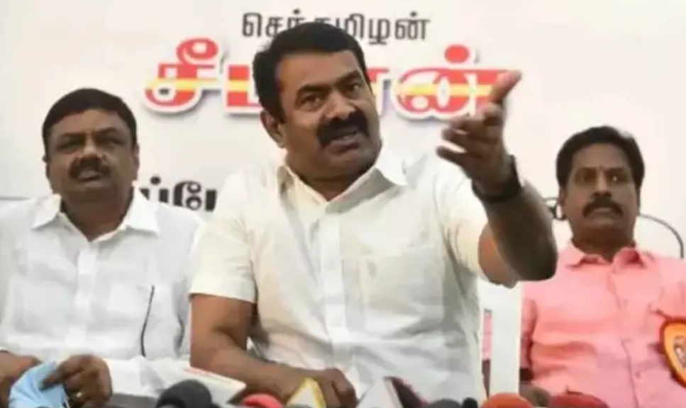 தமிழகத்தில் திரையிட விடமாட்டோம் - ஜூனியர் என்.டி.ஆர் படத்துக்கு நாம் தமிழர் சீமான் கண்டனம்..!!