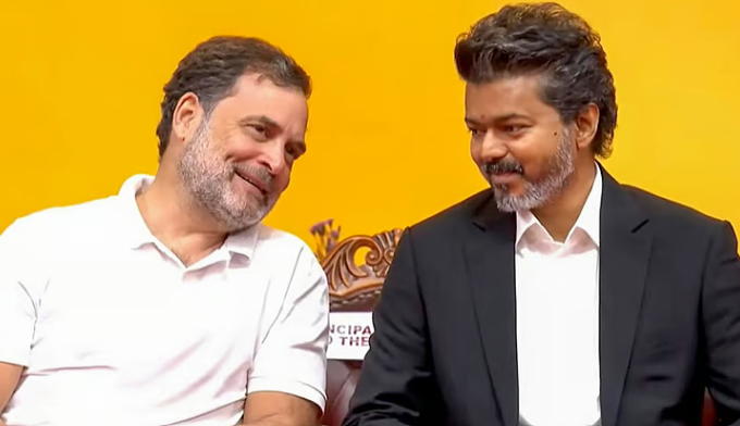 தமிழகம் வருகிறார் ராகுல் காந்தி - முதலமைச்சர் விஜய்யுடன் ஒரே மேடையில் பேச ஏற்பாடு