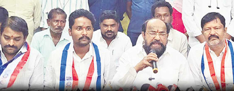 ఫీజు రీయింబర్స్మెంట్ కోసం జూలై14న ఇందిరా పార్క్ వద్ద..ఆర్. కృష్ణయ్య సత్యాగ్రహ దీక్ష