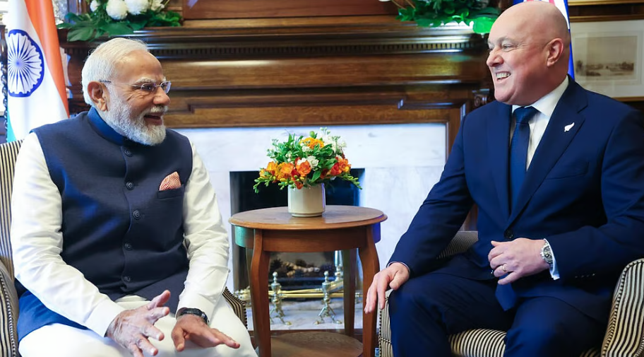 “இந்தியாவில் ஏற்பட்டுள்ள மாற்றம் ஊக்கமளிக்கிறது” - நியூசிலாந்து பிரதமர் கிறிஸ்டோபர் லக்சன்