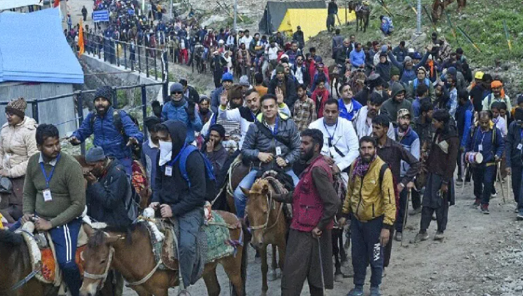 Amarnath Yatra | మూడు ల‌క్ష‌ల‌కు చేరువ‌లో అమ‌ర్‌నాథ్‌ను ద‌ర్శించుకున్న భ‌క్తుల సంఖ్య‌.. ఇవాళ 3 ల‌క్ష‌లు దాటే ఛాన్స్‌..!