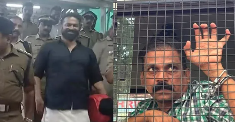 'കാപ്പ കേസിലെ പ്രതി സു​ഗതന് വിലങ്ങില്ല,രാഷ്ട്രീയകേസുകളിലെ സിപിഎം പ്രവർത്തകർക്ക് കൈവിലങ്ങ്';വിമർശിച്ച് ജോയ്