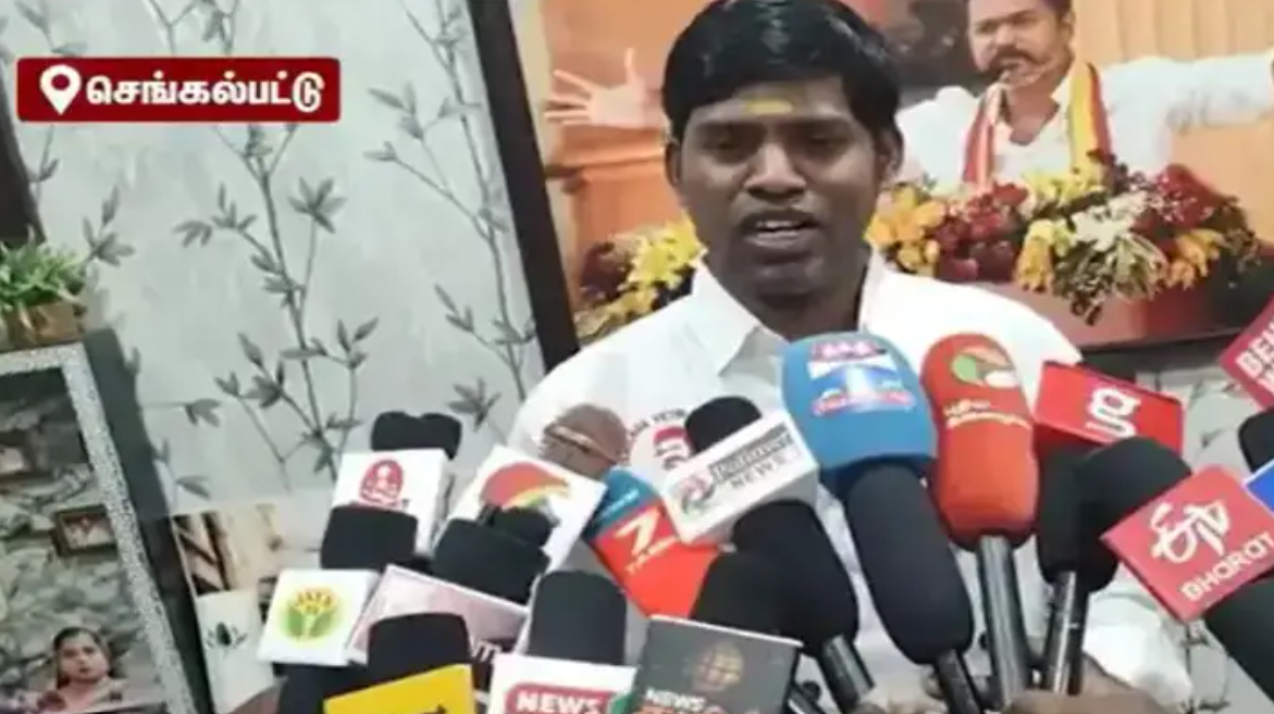 லஞ்சம் வாங்கிய வீடியோ- வீரா தவெகவில் இருந்து நீக்கம்