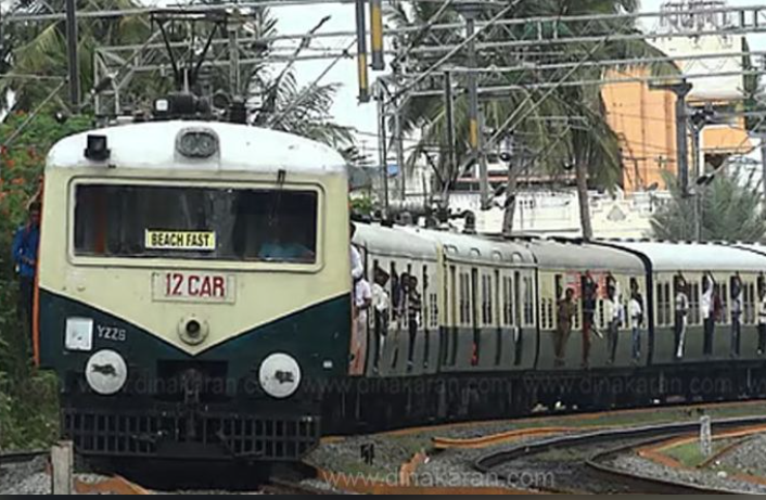 பராமரிப்பு பணி காரணமாக சென்னை கடற்கரை - செங்கல்பட்டு இடையே நாளை 8 மின்சார ரயில்கள் ரத்து!!
