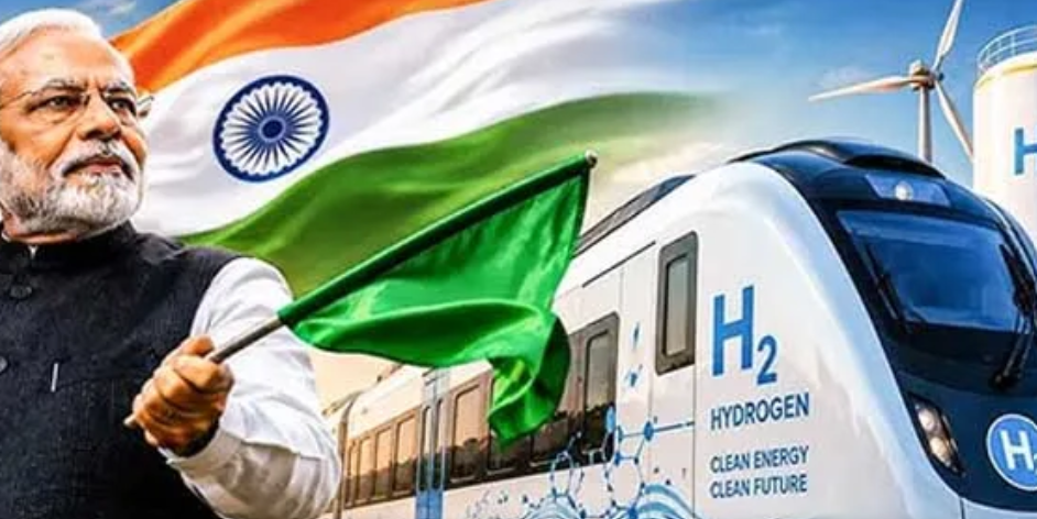 റെയില്‍വേ മേഖലയില്‍ ഭാരതത്തിന്റെ കുതിച്ചു ചാട്ടം; ആദ്യ ഹൈഡ്രജന്‍ ട്രെയിന്‍ നാളെ യാത്ര തുടങ്ങും 