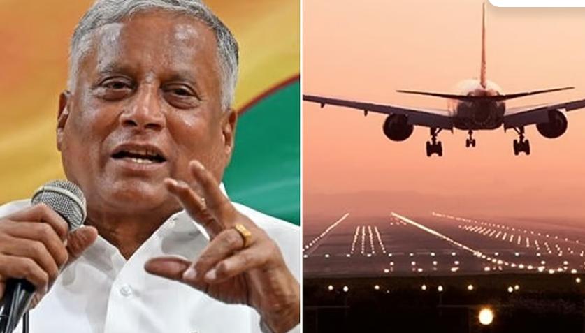 ತುಮಕೂರಿನ ಶಿರಾದಲ್ಲಿ 2ನೇ ಅಂತಾರಾಷ್ಟ್ರೀಯ ವಿಮಾನ ನಿಲ್ದಾಣ: ಕೇಂದ್ರ ವಿಮಾನಯಾನ ಸಚಿವರಿಗೆ ಸಚಿವ ವಿ. ಸೋಮಣ್ಣ ಪತ್ರ!