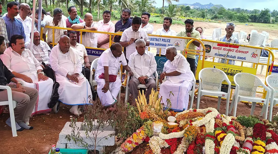 'ಡಿ ಕೆ ಶಿವಕುಮಾರ್ ಬಗ್ಗೆ ಆ ಮಾತನ್ನು ನಾನು ಆಡಿದ್ದಲ್ಲ ದೇವರೇ ನುಡಿಸಿದ್ದು': H D ಕುಮಾರಸ್ವಾಮಿ