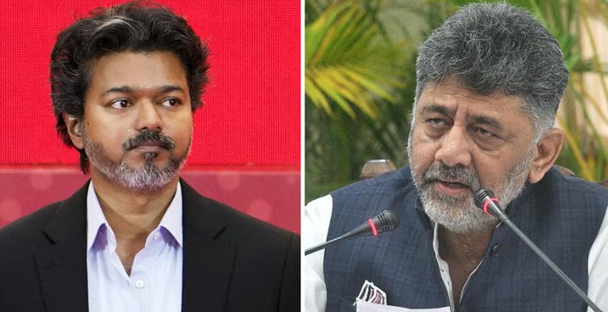 தமிழக முதல்வர் விஜய் பெங்களூரு வர வேண்டாம்: டி.கே.சிவகுமார் வேண்டுகோள்