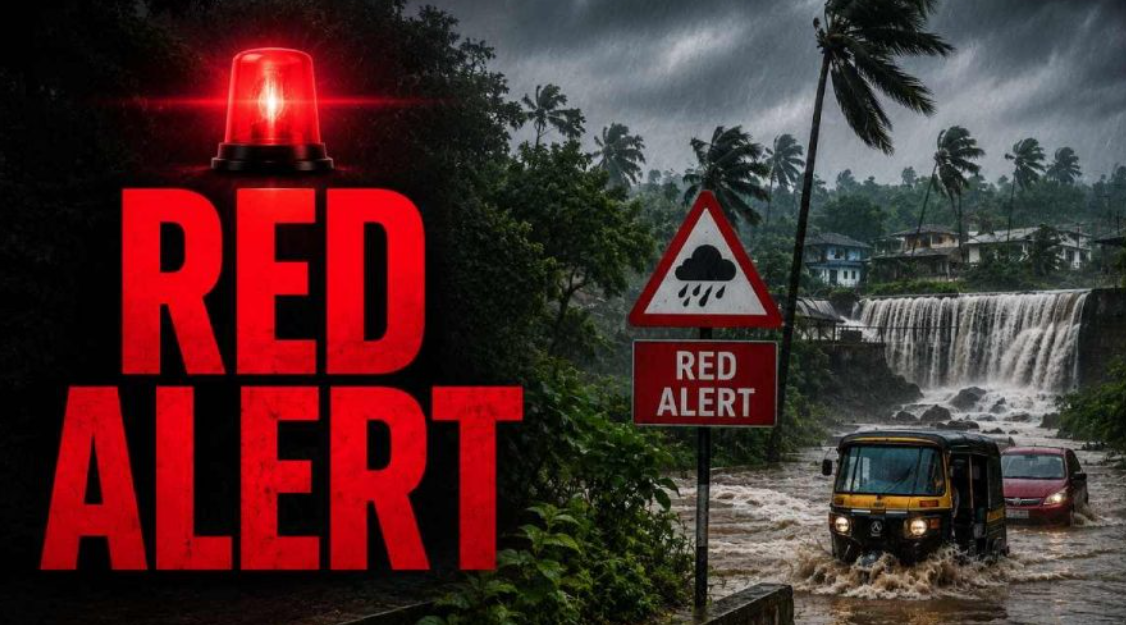 മഴ മുന്നറിയിപ്പില്‍ മാറ്റം; 9 ജില്ലകളില്‍ റെഡ് അലര്‍ട്ട്; അതീവ ജാഗ്രത!
