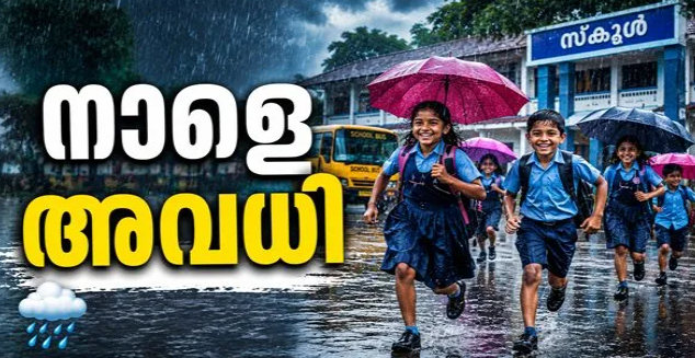 കനത്ത മഴ, റെഡ് അലർട്ട്..നാളെ വിദ്യാഭ്യാസ സ്ഥാപനങ്ങൾക്ക് അവധി പ്രഖ്യാപിച്ച് വയനാട് കളക്ടർ